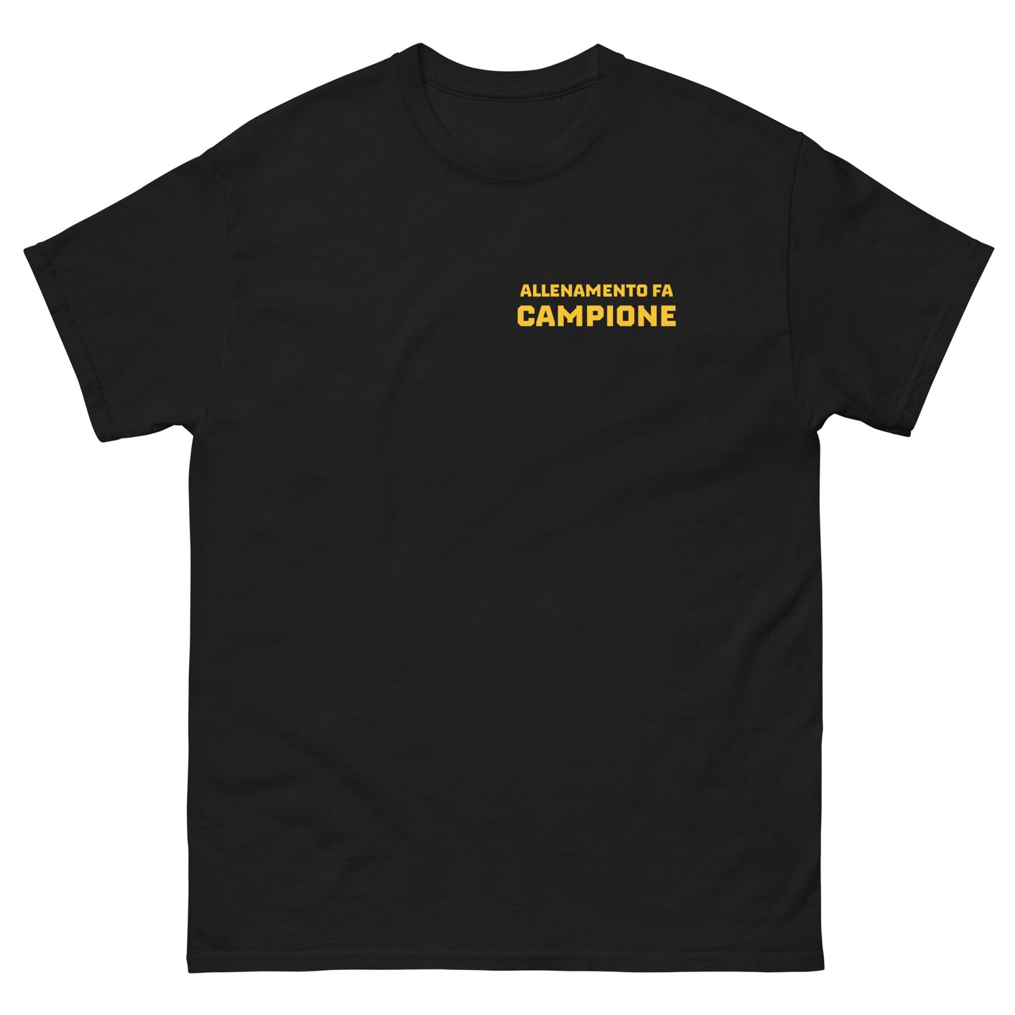 Maglietta "Allenamento fa Campione - Boxe Madone" T-shirt classica 100% cotone | Unisex